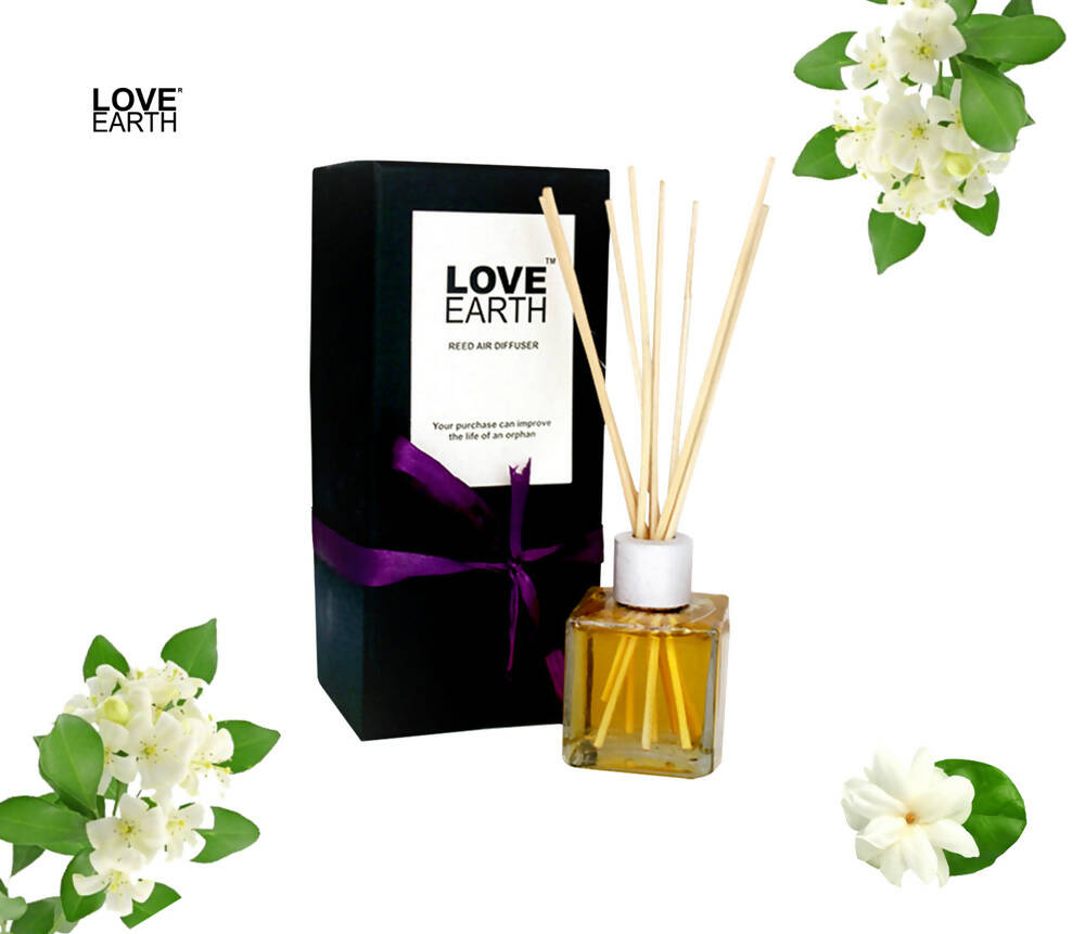 Love Earth Reed Diffuser- Mogra | Grab2Buy