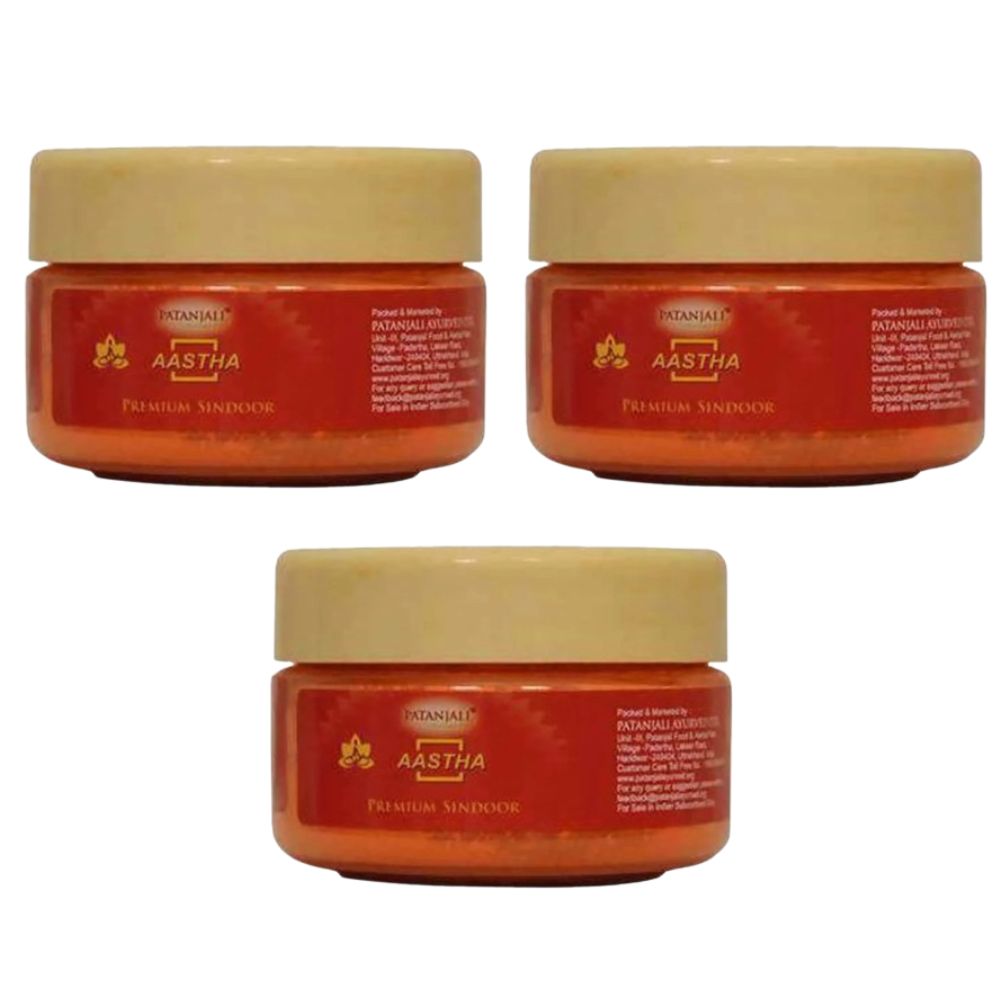 Patanjali Aastha Premium Sindoor (50 gm) | Swadesiicart