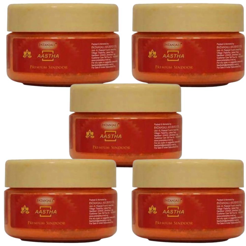 Patanjali Aastha Premium Sindoor (50 gm) | Swadesiicart