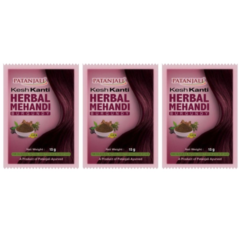 Patanjali Kesh kanti Herbal Mehandi Burgundy | Grab2Buy