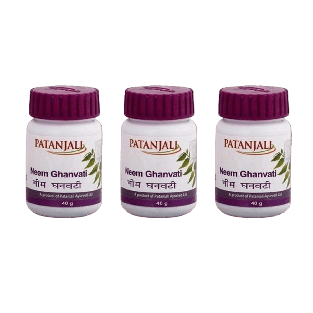 Patanjali Neem Ghan Vati | Concentrated Ayurvedic Neem Extract Tablets