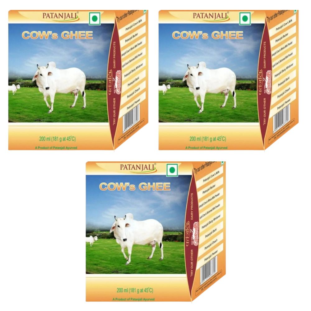 Patanjali Cow's Ghee | Desi Ghee, Aiding Digestion, and Boosting Energy | Swadesiicart