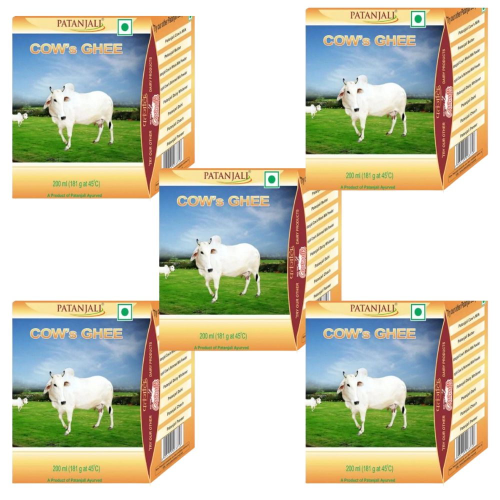 Patanjali Cow's Ghee | Desi Ghee, Aiding Digestion, and Boosting Energy | Swadesiicart