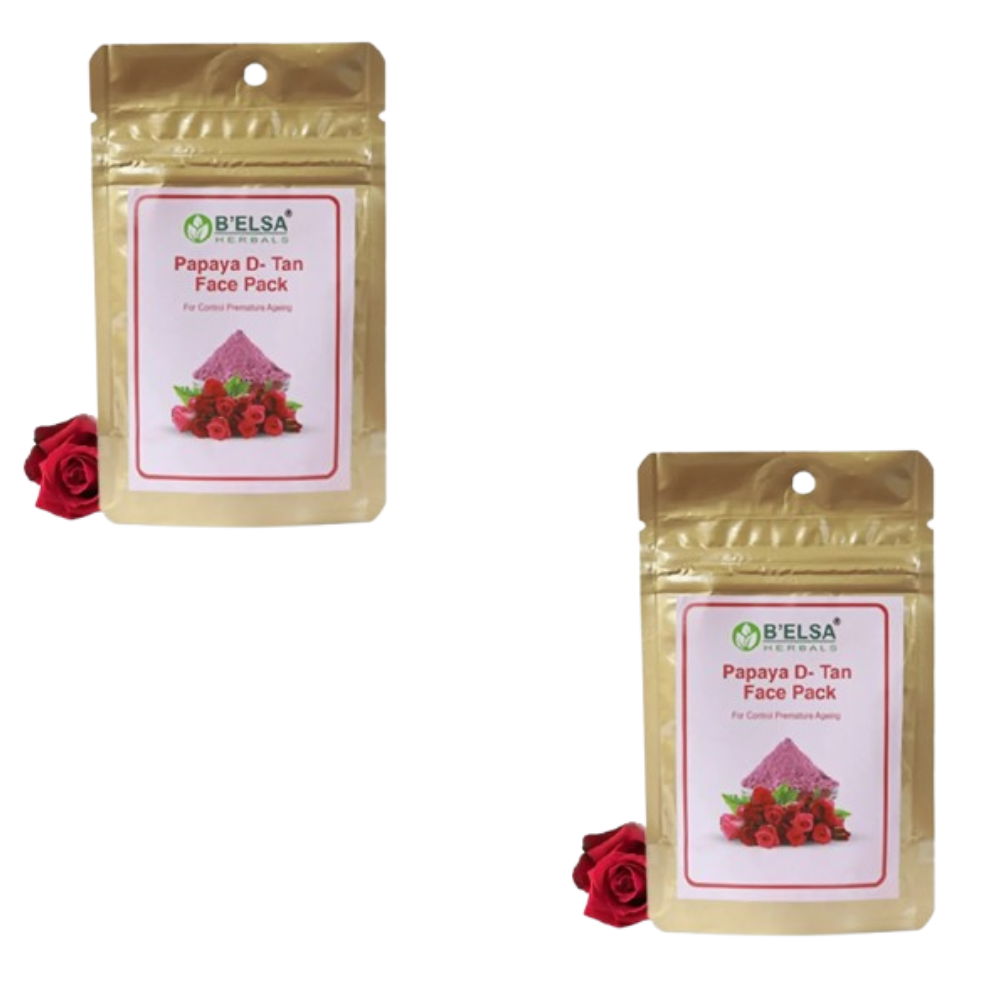 Belsa Herbals Organic Premature Aging Control Rose Face Pack | Grab2Buy