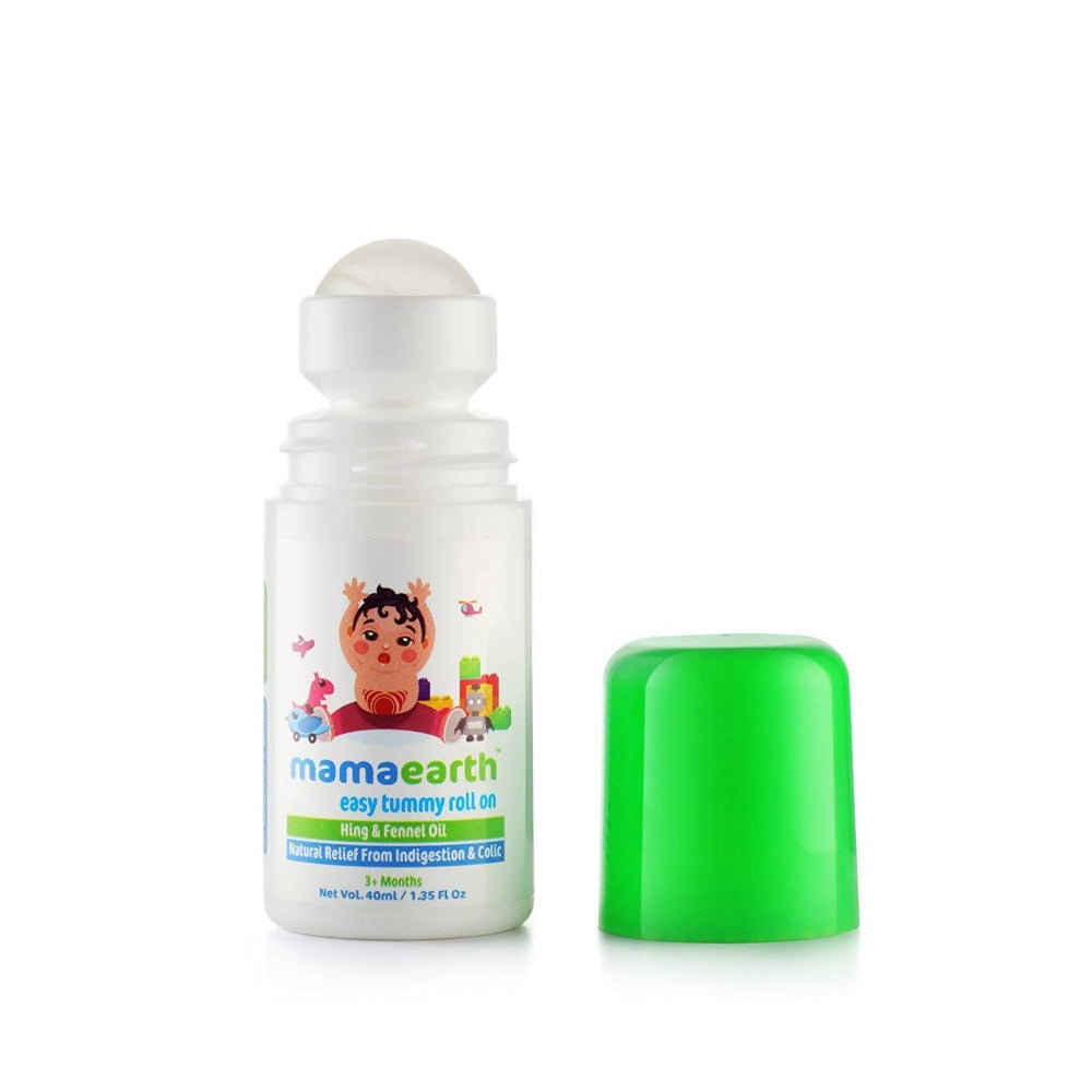 Mamaearth Easy Tummy Roll On For Relieves Tummy Discomfort & Soothes Gas Pain | Grab2Buy