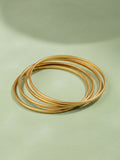 NVR Women Set of 4 Gold Plated Handcrafted Bangle | Grab2Buy