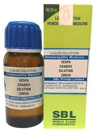 SBL Homeopathy Vespa Crabro Dilution | Grab2Buy