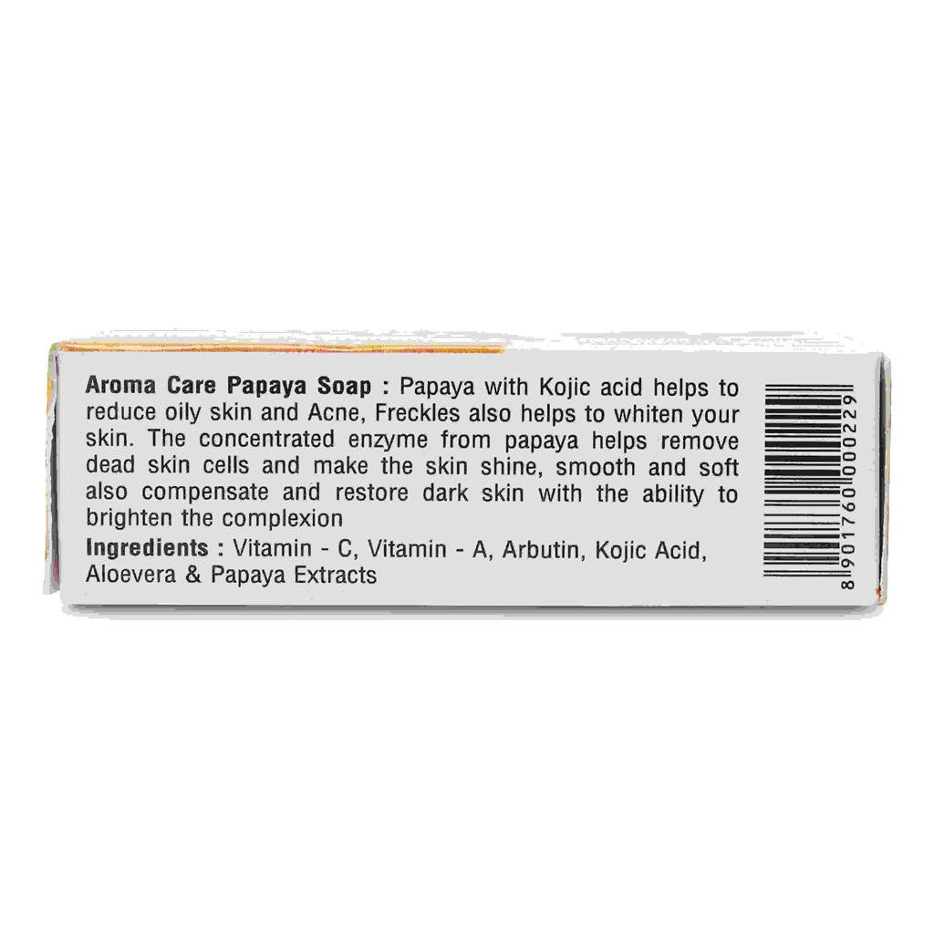 Aroma Care Papaya With Kozic Acid & Vitamin-C Whitening Soap | Grab2Buy