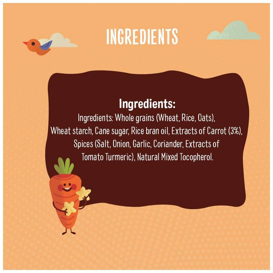 Timios Melts Carrot And Cumin Finger Food For Babies | Grab2Buy