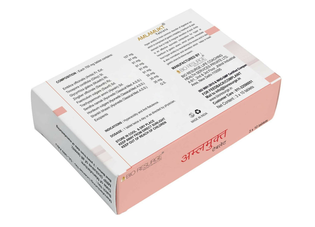 Bio Resurge Life AmlaMukt Tablets | Grab2Buy