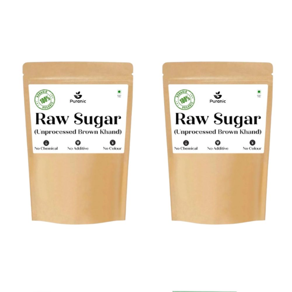 Puranic Raw Sugar | Unprocess Natural Brown Sugar | Grab2Buy