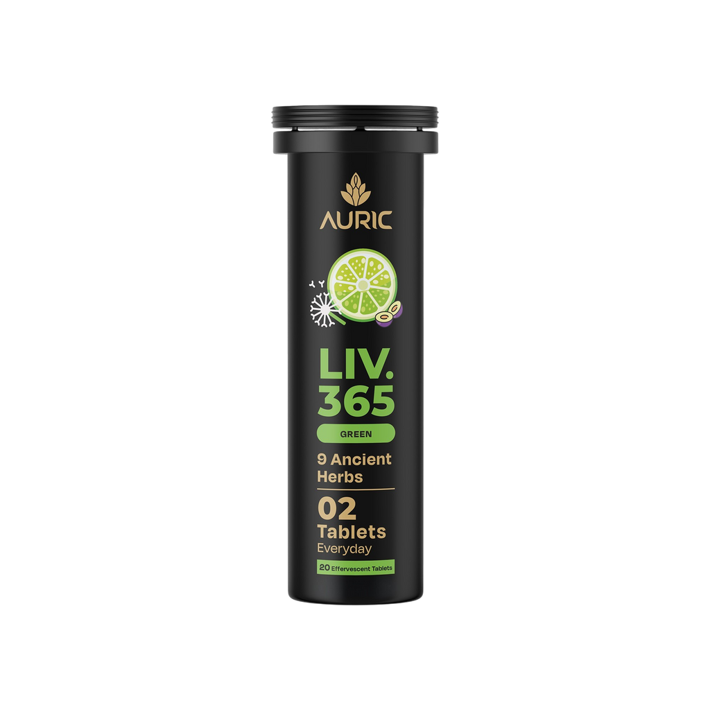 Auric Liv365 Tablets | Lemon Flavour