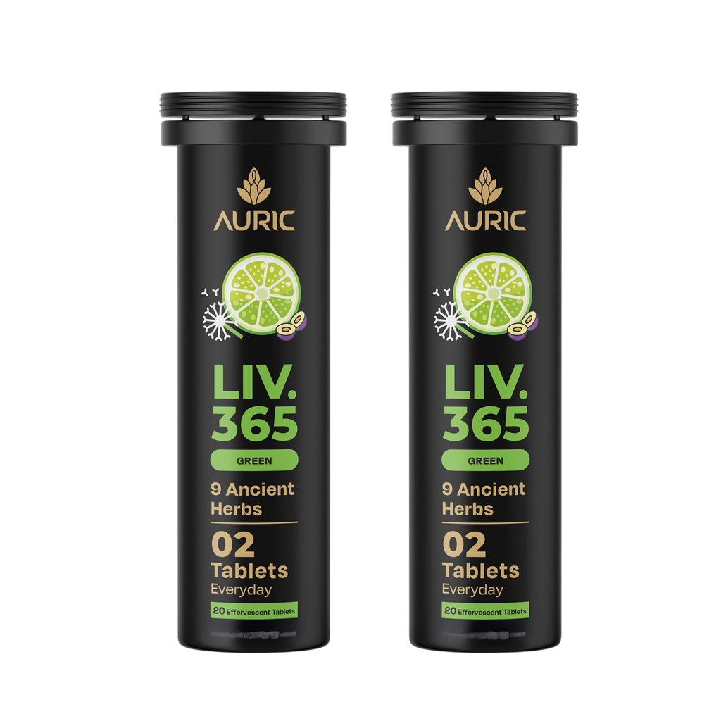 Auric Liv365 Tablets | Lemon Flavour