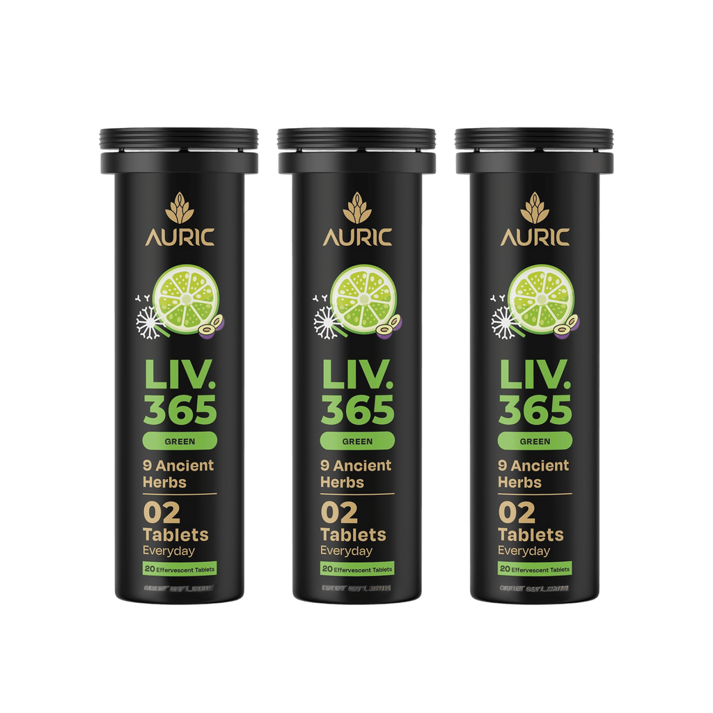 Auric Liv365 Tablets | Lemon Flavour