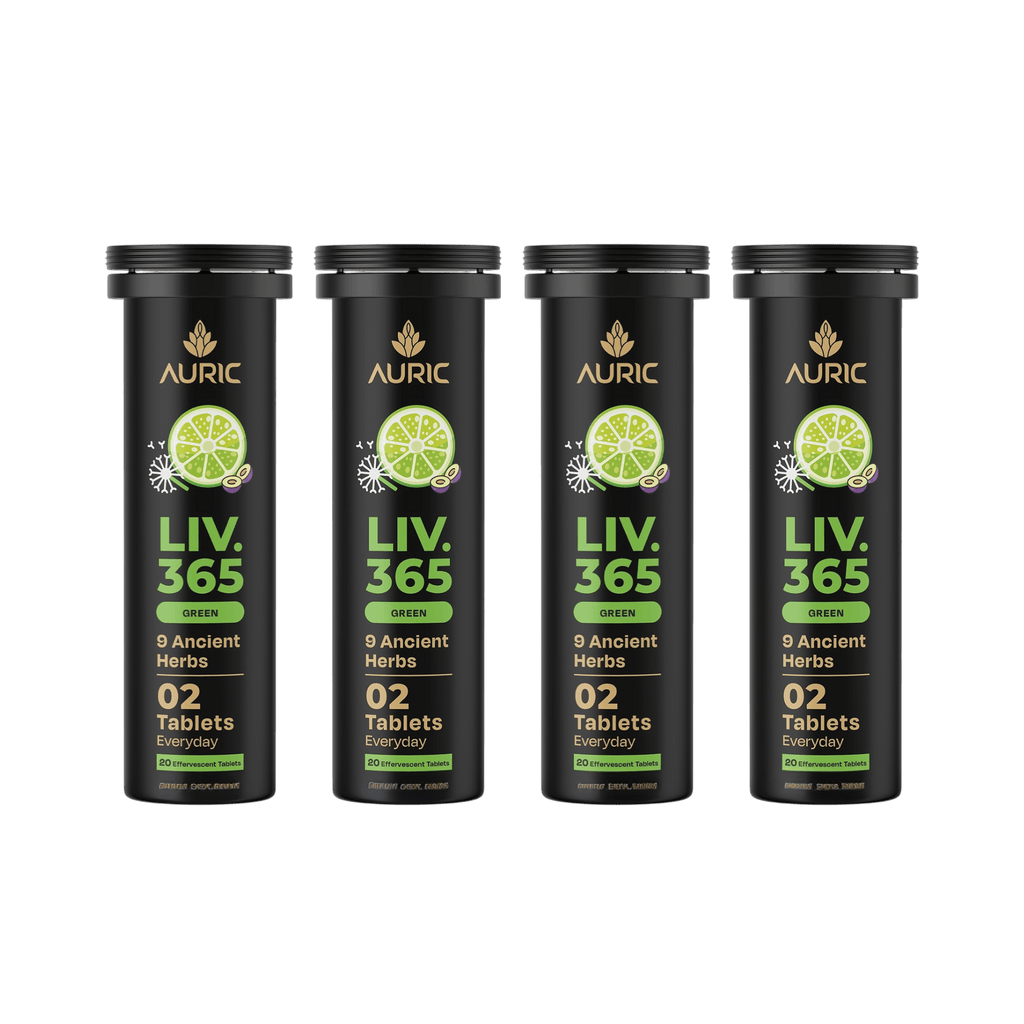 Auric Liv365 Tablets | Lemon Flavour