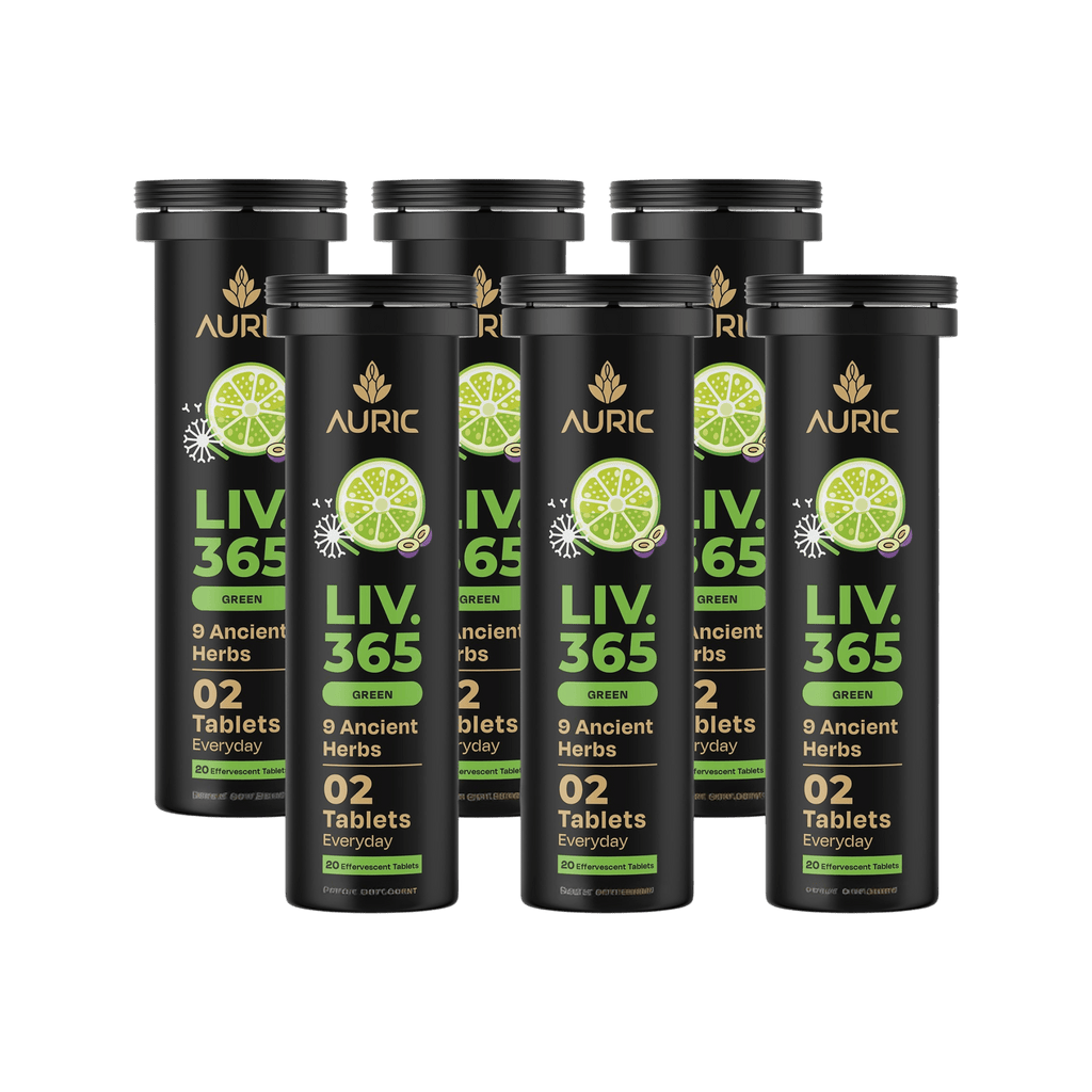 Auric Liv365 Tablets | Lemon Flavour
