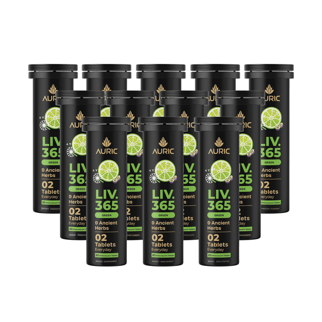Auric Liv365 Tablets | Lemon Flavour