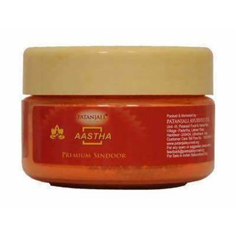 Patanjali Aastha Premium Sindoor (50 gm) | Swadesiicart