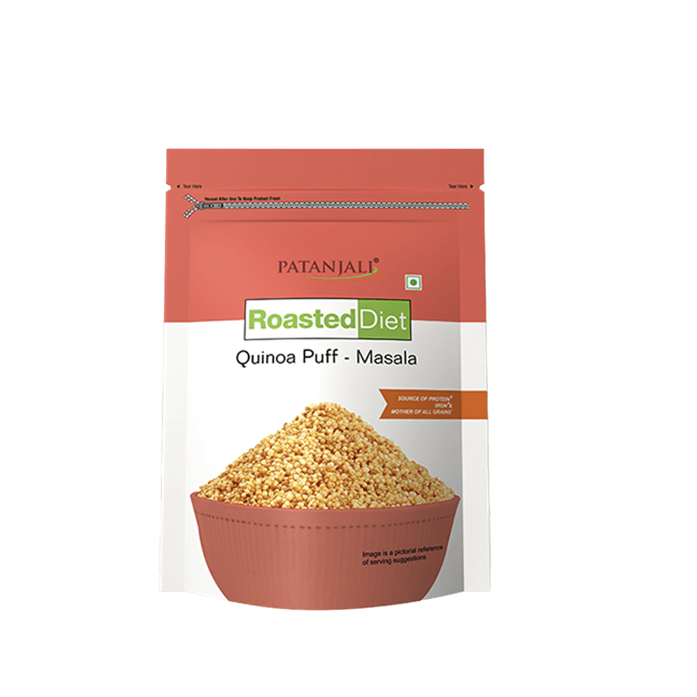 Patanjali Roasted Diet Quinoa Puff Masala Flavour | Grab2Buy