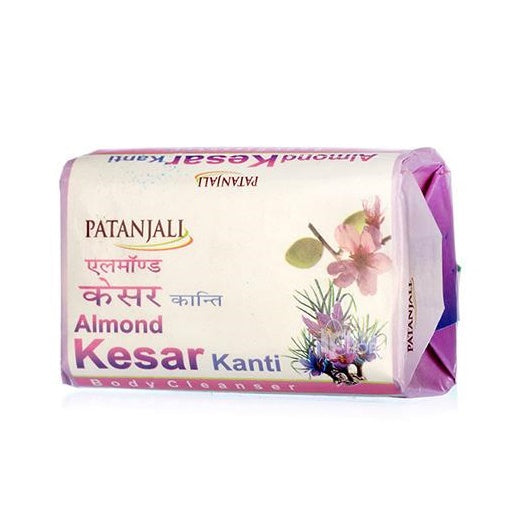Patanjali Almond Kesar Kanti Body Cleanser Soap (75 gms) | Grab2Buy