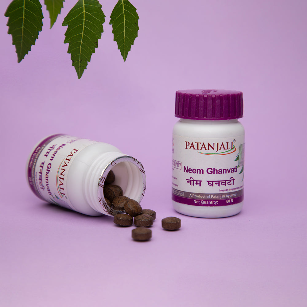 Patanjali Neem Ghan Vati | Concentrated Ayurvedic Neem Extract Tablets