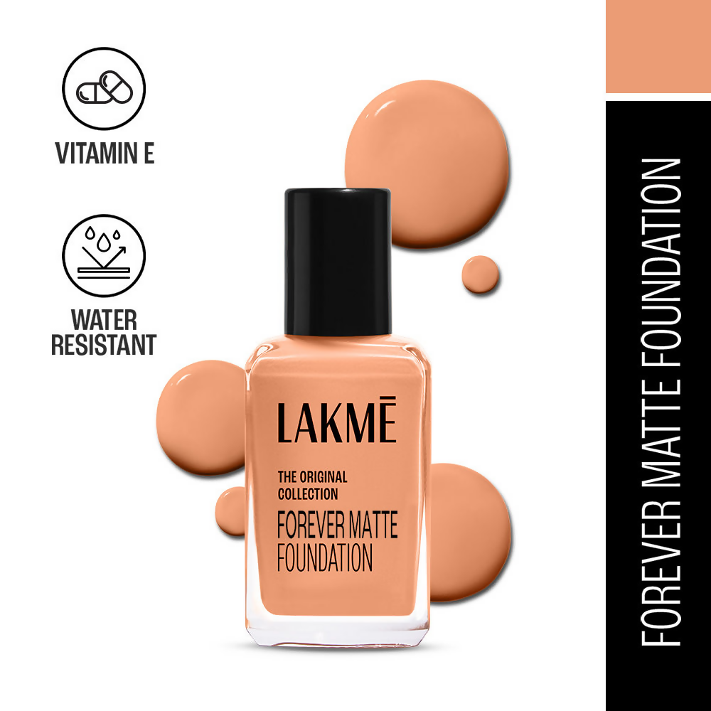 Lakme Forever Matte Foundation For Superior Coverage - Resist Pearl | Grab2Buy