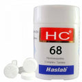 Haslab Homeopathy HC 68 Calcarea Flour Complex Tablets | Grab2Buy