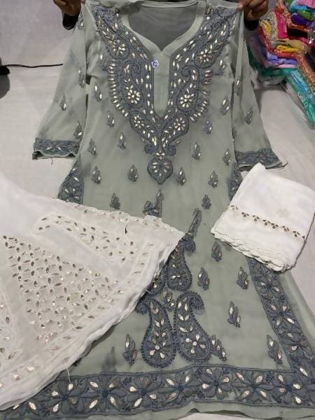 Arfa Fashion House New Collection Of Chikankari Gota Patti Lovers | Grab2Buy