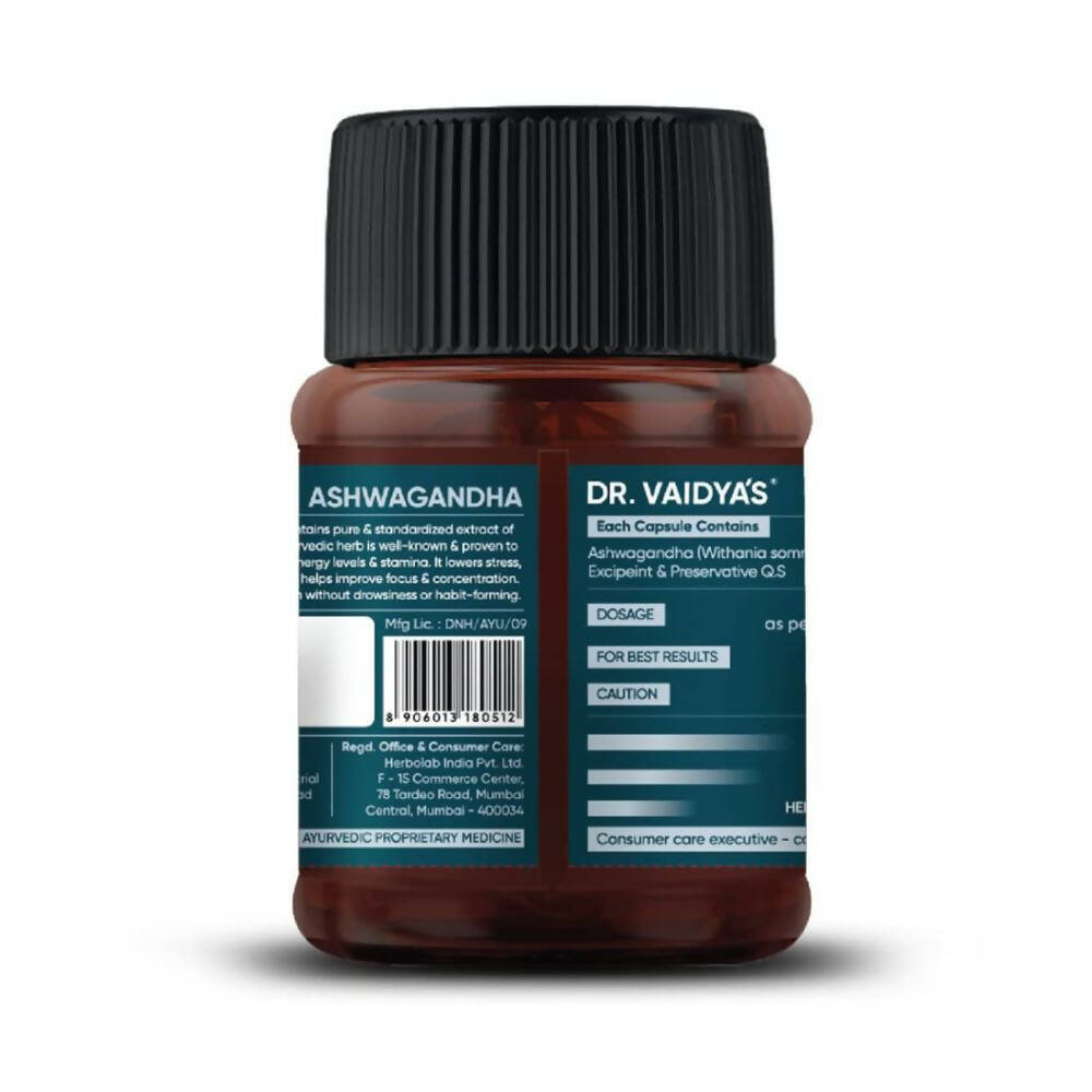 Dr. Vaidya's Ashwagandha Capsules | Grab2Buy