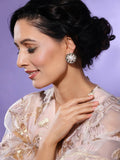 Round Pearl Earrings- Ruby Raang | Grab2Buy