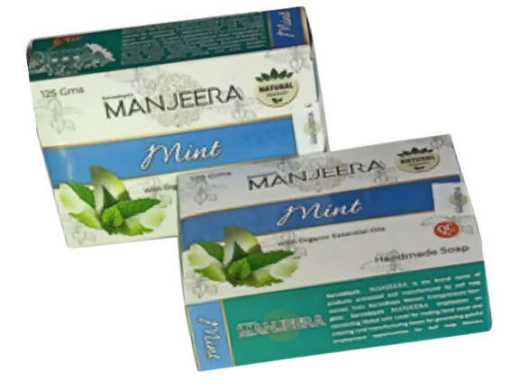 Manjeera Mint Leaves Hand Made Soap | Grab2Buy