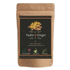Satvi Wellness Yashtimadhu Ginger Tea | Yashti Ginger | Dip Bags | Blend Of Liquorice And Ginger Tea | Herbal Tea