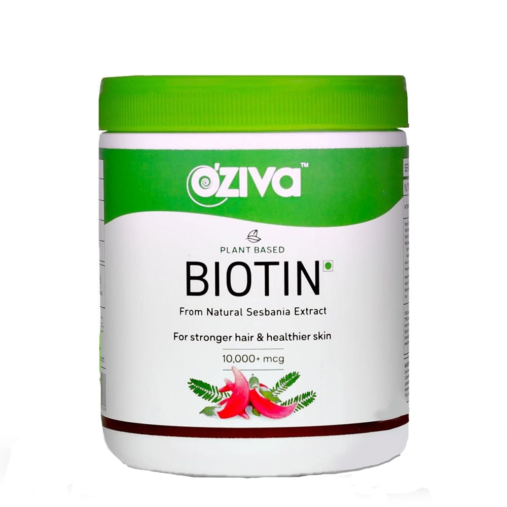 OZiva Plant Based Biotin (10,000+ mcg) | Grab2Buy