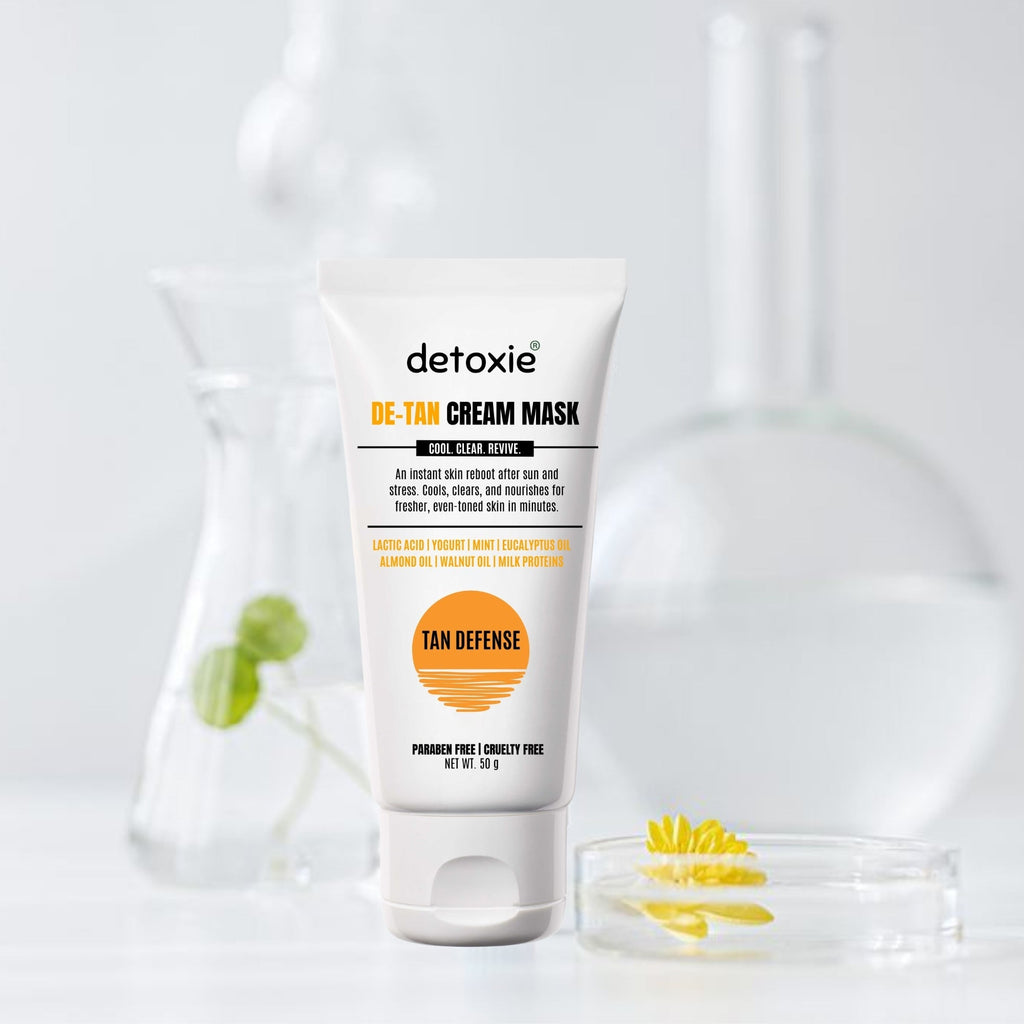 Detoxie Detan Cream Mask with Mint & Yogurt | Grab2Buy