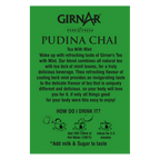 Girnar Black Tea Bags - Pudina | Grab2Buy