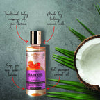 Tatsat Hot processed Pure Virgin New born baby massage Coconut Oil | Grab2Buy