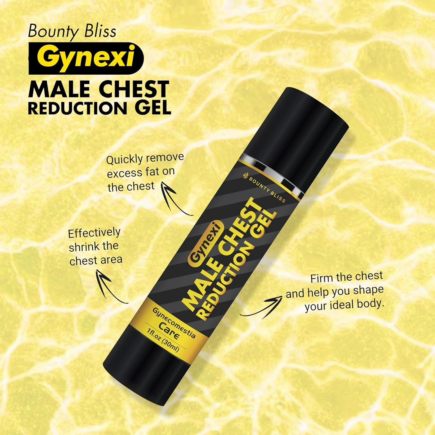 Bounty Bliss Gynexi Male Chest Reduction Gel | Grab2Buy