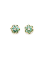 stone stud (mint green ) - Ruby Raang | Grab2Buy