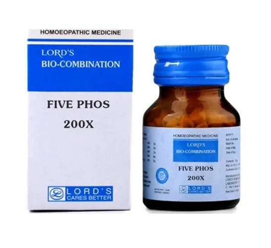Lord's Homeopathy Five Phos Biocombination Tablets | Grab2Buy
