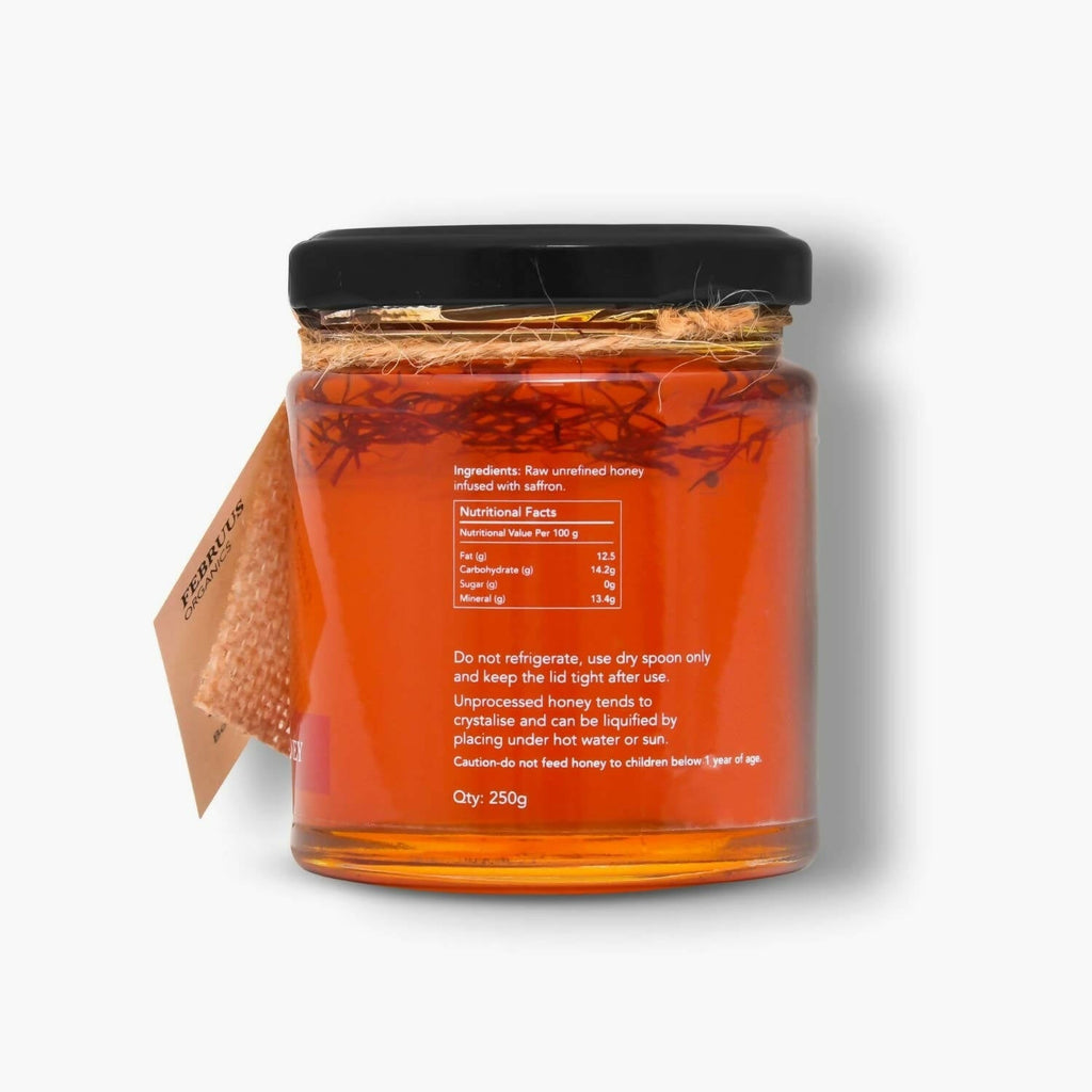Februus Organics Pure Natural Saffron Honey | Grab2Buy