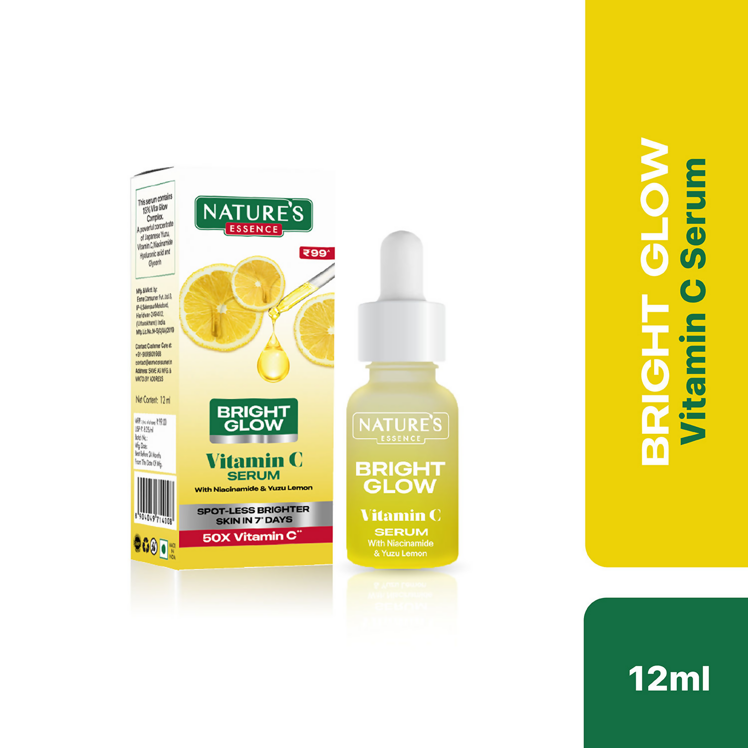 Nature's Essence Bright Glow Vitamin C Serum | Grab2Buy