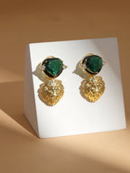Green Danglers- Ruby Raang | Grab2Buy
