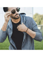 NVR Natural Tiger Eye Mens Adjustable Bracelet | Grab2Buy