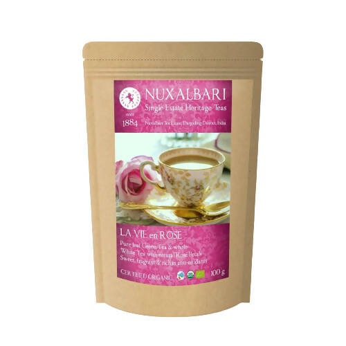 Nuxalbari Organic La Vie en Rose Tea | Grab2Buy
