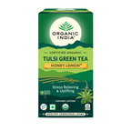 Organic India Tulsi Green Tea Honey Lemon Teabags | Grab2Buy