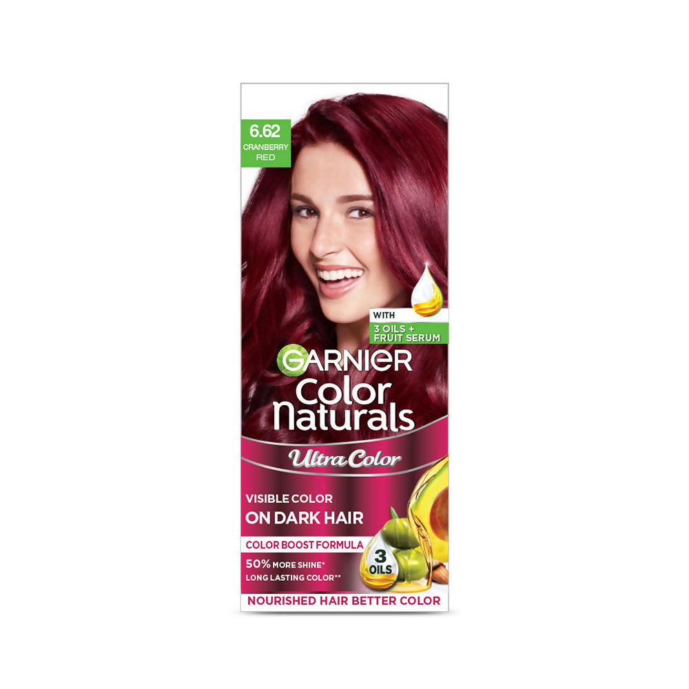 Garnier Color Naturals Hair Color - 6.62 Cranberry Red | Grab2Buy