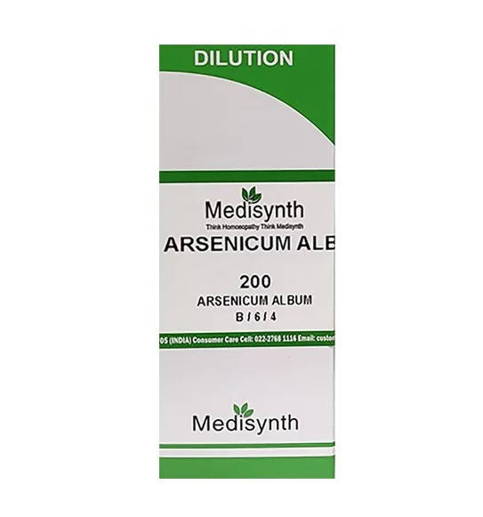 Medisynth Arsenicum Album Dilution | Grab2Buy