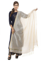 Mominos Fashion Light Golden Banarsi Piping Dupatta | Grab2Buy