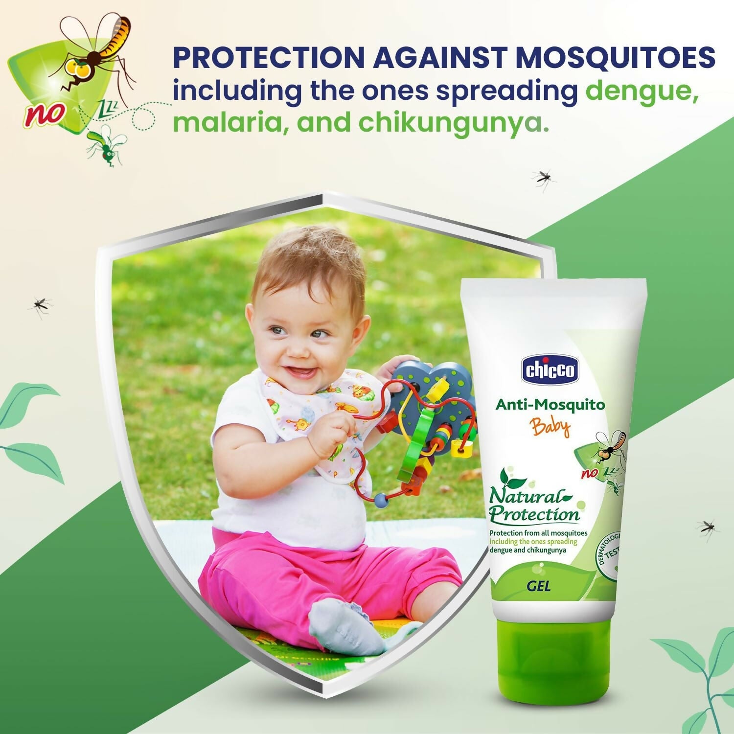 Chicco Anti-Mosquito Gel for Babies, Protection from Mosquitoes | Grab2Buy