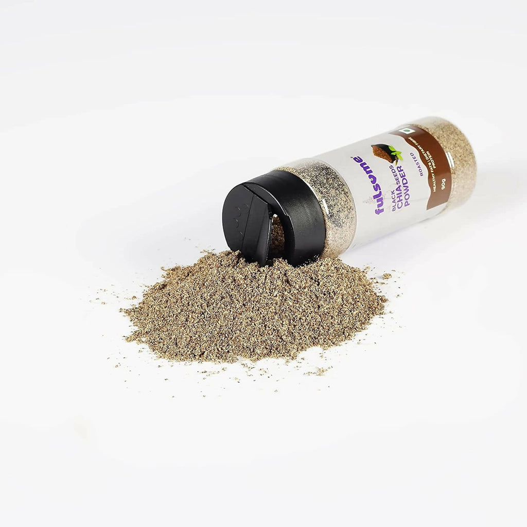 Fulsome Black Chia Seeds Powder (Roasted) | Grab2Buy